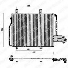 TSP0225057 DELPHI Конденсатор, кондиционер