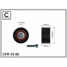 33-50 CAFFARO Паразитный / ведущий ролик, зубчатый ремень