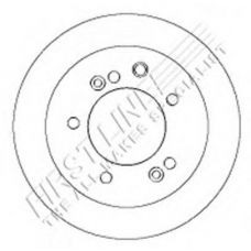 FBD1468 FIRST LINE Тормозной диск