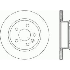 BDR1590.10 OPEN PARTS Тормозной диск