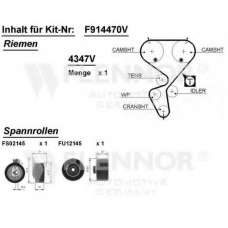 F904447V FLENNOR Комплект ремня грм