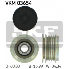 VKM 03654 SKF Механизм свободного хода генератора