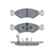 SP 266 SCT Комплект тормозных колодок, дисковый тормоз