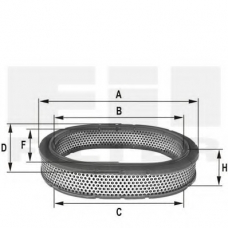 HPU 415 FIL FILTER Воздушный фильтр