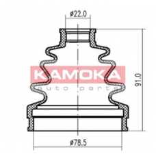 1146972 KAMOKA Пыльник, приводной вал