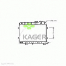 31-2623 KAGER Радиатор, охлаждение двигателя