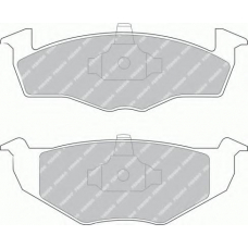 FSL1054 FERODO Комплект тормозных колодок, дисковый тормоз