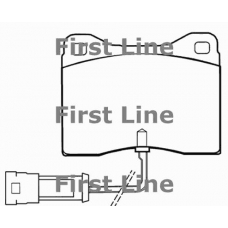 FBP1013 FIRST LINE Комплект тормозных колодок, дисковый тормоз