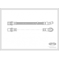 19018480 CORTECO Тормозной шланг