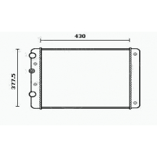 RM0252 EQUAL QUALITY Радиатор, охлаждение двигателя