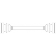 WW3235 General Ricambi Приводной вал