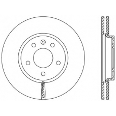 BDR2536.20 OPEN PARTS Тормозной диск