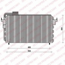 TSP0225022 DELPHI Конденсатор, кондиционер