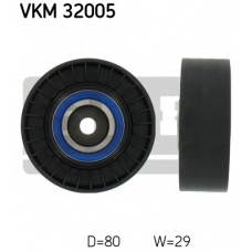 VKM 32005 SKF Паразитный / ведущий ролик, поликлиновой ремень