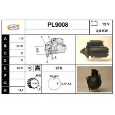 PL9008 SNRA Стартер