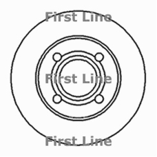 FBD113 FIRST LINE Тормозной диск