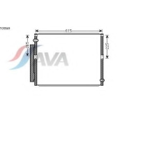 TO5569 AVA Конденсатор, кондиционер