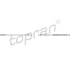 109 817 TOPRAN Трос, стояночная тормозная система