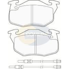 CBP2416 COMLINE Комплект тормозных колодок, дисковый тормоз