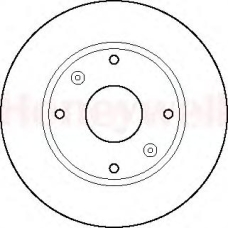 561409B BENDIX Тормозной диск