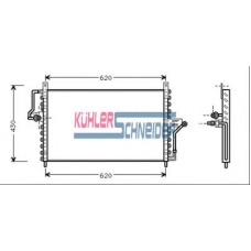 0620301 KUHLER SCHNEIDER Конденсатор, кондиционер