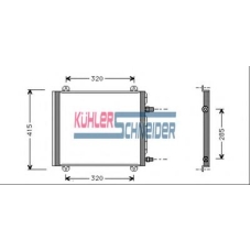 0924801 KUHLER SCHNEIDER Конденсатор, кондиционер