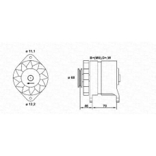 943356645010 MAGNETI MARELLI Генератор