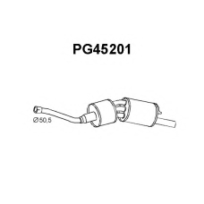 PG45201 VENEPORTE Глушитель выхлопных газов конечный