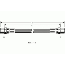 9001346 GIRLING Тормозной шланг