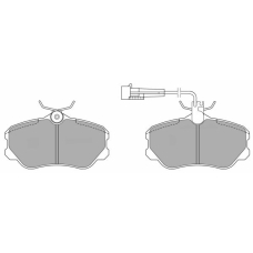 FBP-0606 FREMAX Комплект тормозных колодок, дисковый тормоз