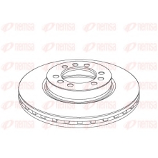 NCA1180.20 KAWE Тормозной диск