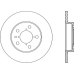 BDR1662.10 OPEN PARTS Тормозной диск