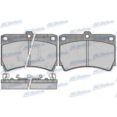 AC058587D AC Delco Комплект тормозных колодок, дисковый тормоз
