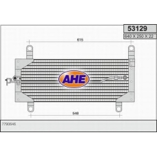 53129 AHE Конденсатор, кондиционер