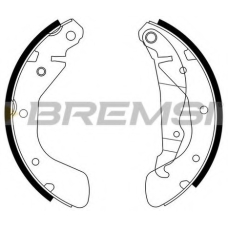 GF0354 BREMSI Комплект тормозных колодок