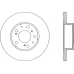 BDA1140.10 OPEN PARTS Тормозной диск