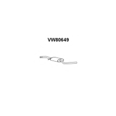 VW80649 VENEPORTE Предглушитель выхлопных газов