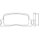 P 83 088<br />BREMBO<br />Комплект тормозных колодок, дисковый тормоз