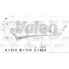 437058 VALEO Генератор