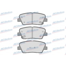 AC0581625D AC Delco Комплект тормозных колодок, дисковый тормоз