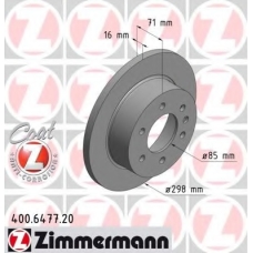 400.6477.20 ZIMMERMANN Тормозной диск