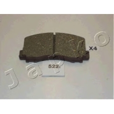 50522 JAPKO Комплект тормозных колодок, дисковый тормоз