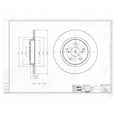 BG4200 DELPHI Тормозной диск