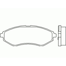 P 24 048 BREMBO Комплект тормозных колодок, дисковый тормоз