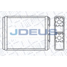 220M22 JDEUS Теплообменник, отопление салона
