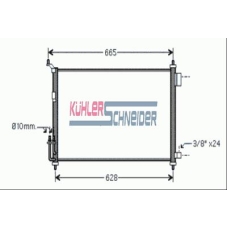 1620251 KUHLER SCHNEIDER Конденсатор, кондиционер