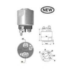 940113050547 MAGNETI MARELLI Тяговое реле, стартер