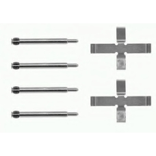 8DZ 355 203-461 HELLA Комплектующие, колодки дискового тормоза