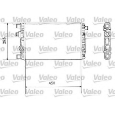 732789 VALEO Радиатор, охлаждение двигателя