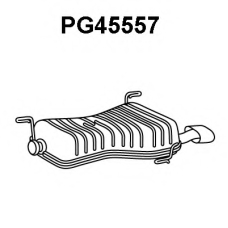 PG45557 VENEPORTE Глушитель выхлопных газов конечный